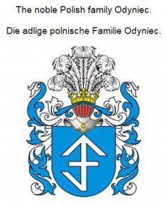 eBook: The noble Polish family Odyniec. Die adlige polnische Familie Odyniec.
