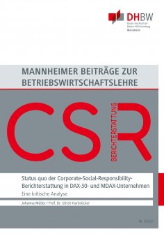 eBook: Status quo der Corporate-Social-Responsibility-Berichterstattung in DAX-30- und MDAX-Unternehmen