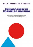 eBook: Philosophische Formelsammlung