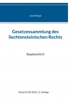 eBook: Gesetzessammlung des liechtensteinischen Rechts