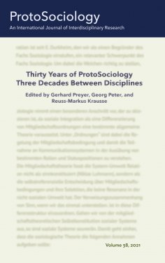eBook: Thirty Years of ProtoSociology - Three Decades Between Disciplines