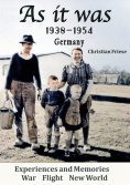 ebook: As it was 1938 bis 1954 Germany