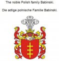 eBook: The noble Polish family Babinski. Die adlige polnische Familie Babinski.