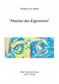 eBook: "Meister des Eigensinns".