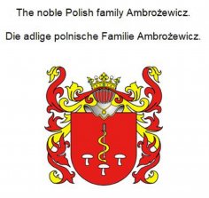 eBook: The noble Polish family Ambrozewicz. Die adlige polnische Familie Ambrozewicz.