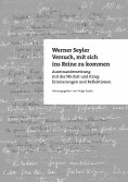 eBook: Versuch, mit sich ins Reine zu kommen