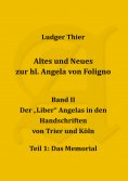 eBook: Altes und Neues zur hl. Angela von Foligno, Band. II