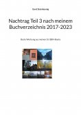 eBook: Nachtrag Teil 3 nach meinem Buchverzeichnis 2017-2023