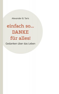 eBook: Einfach so... Danke für alles!