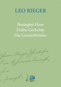 eBook: Besiegter Hass Frühe Gedichte Die Geisterbrücke