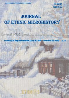 eBook: Journal of Ethnic Microhistory