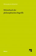 ebook: Wörterbuch der philosophischen Begriffe