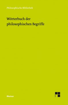 eBook: Wörterbuch der philosophischen Begriffe