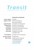 ebook: Transit 36. Europäische Revue
