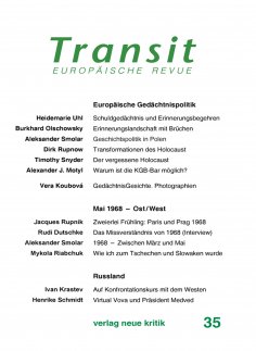 ebook: Transit 35. Europäische Revue