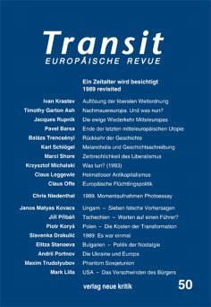 eBook: Transit 50. Europäische Revue