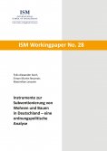 eBook: Instrumente zur Subventionierung von Wohnen und Bauen in Deutschland - eine ordnungspolitische Analy