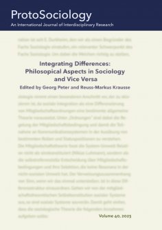 ebook: Integrating Differences: Philosopical Aspects in Sociology and Vice Versa