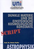 eBook: Dunkle Materie und die Einsteinsche kosmologische Konstante