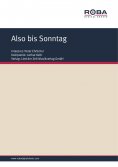 eBook: Also bis Sonntag