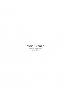 ebook: Mein Glaube