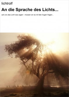 ebook: An die Sprache des Lichts...