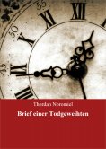 ebook: Brief einer Todgeweihten