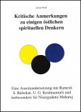 eBook: Kritische Anmerkungen zu spirituellen Denkern