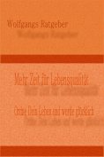 eBook: Mehr Zeit für Lebensqualität