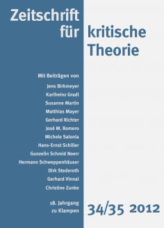 eBook: Zeitschrift für kritische Theorie / Zeitschrift für kritische Theorie, Heft 34/35
