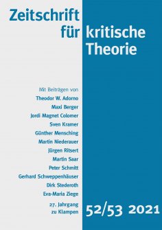 ebook: Zeitschrift für kritische Theorie / Zeitschrift für kritische Theorie, Heft 52/53
