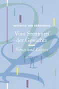 eBook: Vom Stemmen der Gewichte
