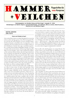 eBook: Hammer + Veilchen Nr. 10