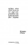 eBook: Über Sprachgeschichte und die Kabbala bei Horkheimer und Adorno