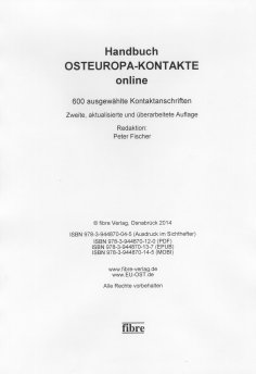 ebook: Handbuch OSTEUROPA-KONTAKTE online