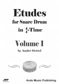 eBook: Etudes for Snare Drum in 4-4-Time - Volume 1