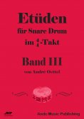 eBook: Etüden für Snare Drum im 4/4-Takt - Band 3