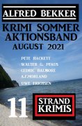 eBook: Krimi Sommer Aktionsband August 2021: 11 Strand Krimis