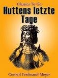 eBook: Huttens letzte Tage