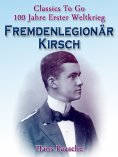 eBook: Fremdenlegionär Kirsch