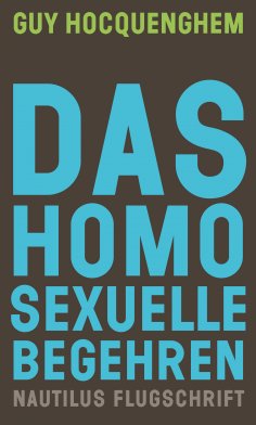 ebook: Das homosexuelle Begehren
