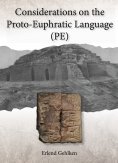 eBook: Considerations on the Proto-Euphratic Language (PE)