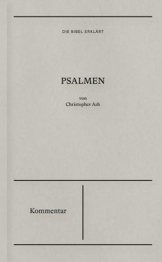 ebook: Psalmen - Kommentar