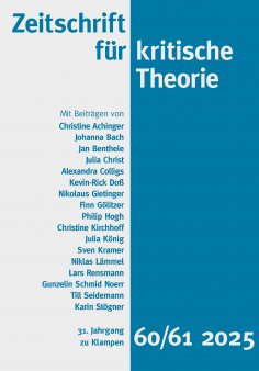 ebook: Zeitschrift für kritische Theorie / Zeitschrift für kritische Theorie, Heft 60/61 (2025)
