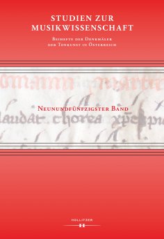 ebook: Studien zur Musikwissenschaft - Beihefte der Denkmäler der Tonkunst in Österreich. Band 59