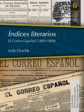 eBook: Índices literarios. El Correo Español (1889-1898)