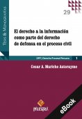 eBook: El derecho a la información como parte del derecho de defensa en el proceso civil