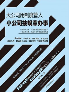 ebook: 大公司用制度管人 小公司按规章办事