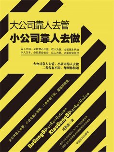 ebook: 大公司靠人去管 小公司靠人去做