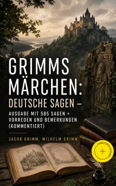 ebook: Grimms Märchen: Deutsche Sagen - Ausgabe mit 585 Sagen + Vorreden und Bemerkungen (Kommentiert)